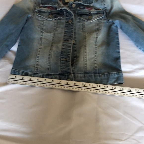 Girls size 12 Mudd Girls Denim Jacket - Picture 9 of 10